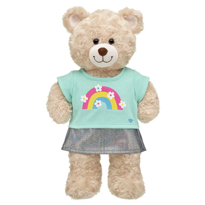 Kabu™ Rainbow Tee &amp; Skirt Set for Plush Toys | Build-A-Bear® - US 6568