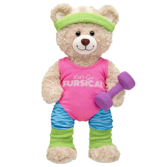 '80s Exercise Outfit for Stuffed Animals | Build-A-Bear® - US 8776