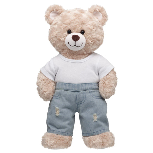 Distressed Light Denim Jeans | Build-A-Bear - US 7284