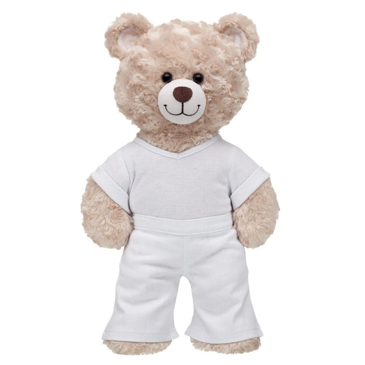 White Denim Flare Jeans | Build-A-Bear - US 4088