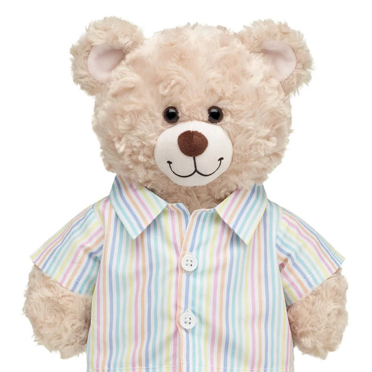 Spring Stripes Button Down Shirt for Plush Toys | Build-A-Bear® - US 1967