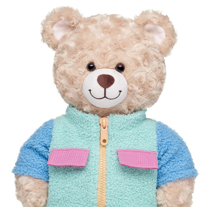 Colourful Sherpa Jacket | Build-A-Bear - US 7303
