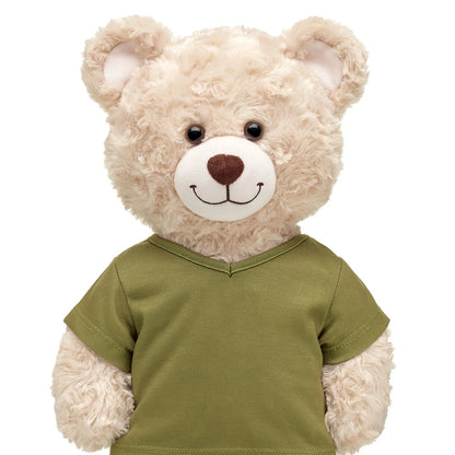 Green V-Neck T-Shirt for Stuffed Animals | Build-A-Bear® - US 7324