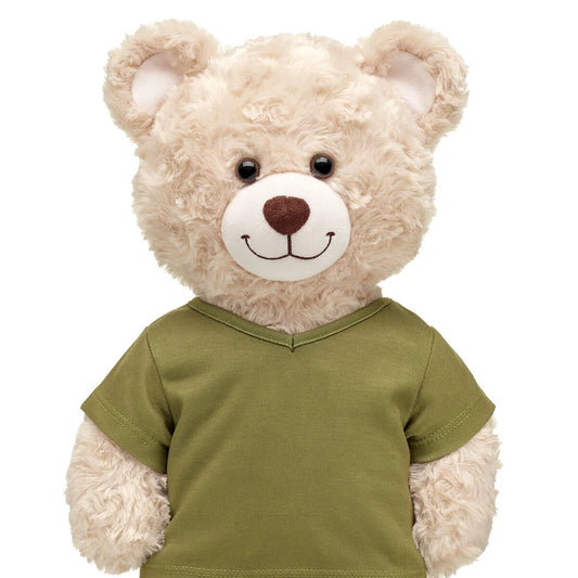 Green V-Neck T-Shirt for Stuffed Animals | Build-A-Bear® - US 7324