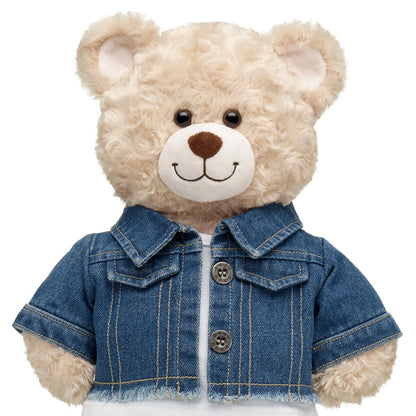 Frayed Denim Jacket for Plush Toys | Build-A-Bear® - US 1749