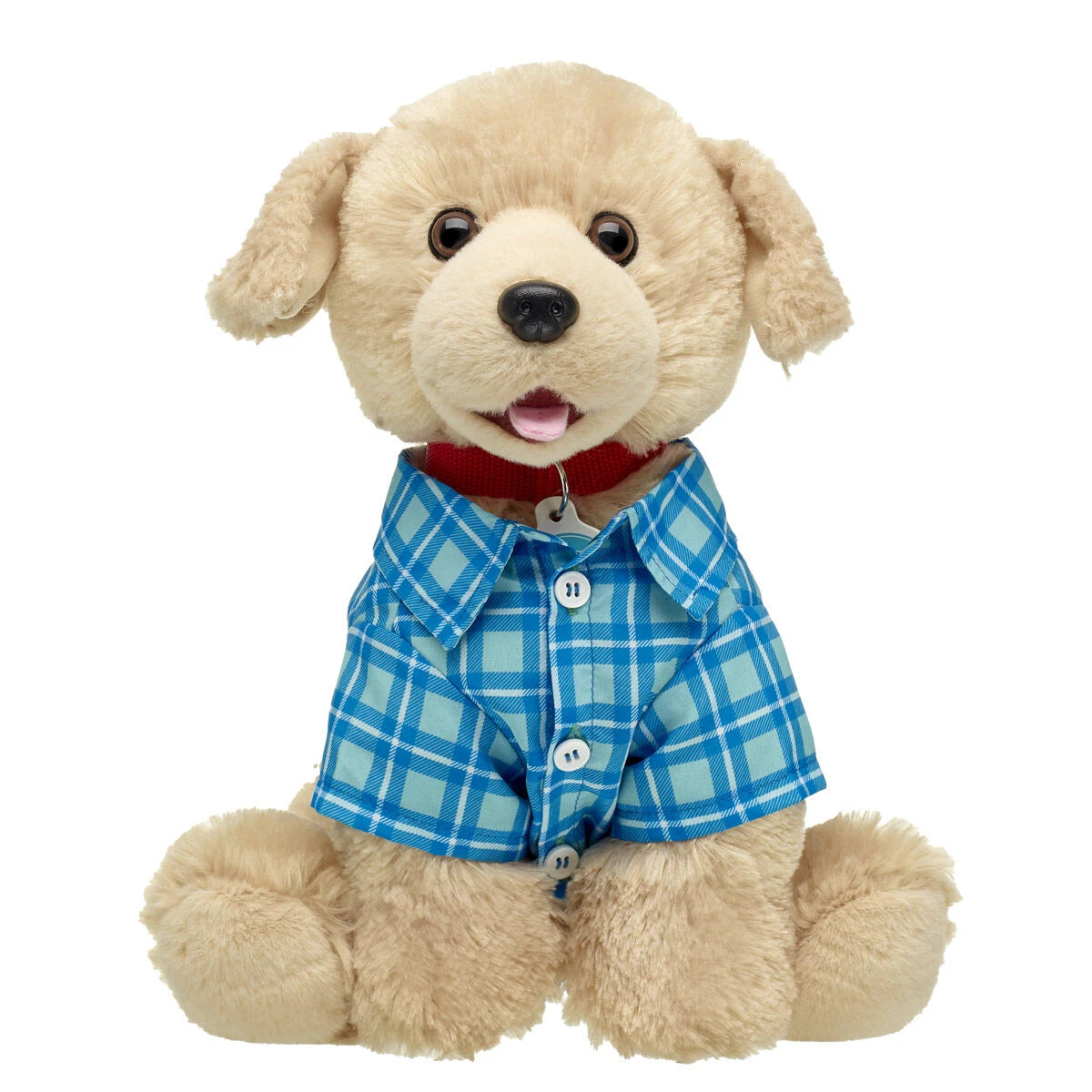 Blue Check T-Shirt for Stuffed Animals - US 9604