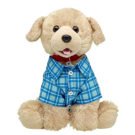 Blue Check T-Shirt for Stuffed Animals - US 9604