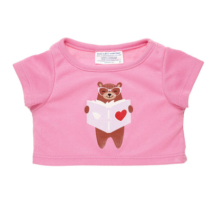 I Love Books T-Shirt for Stuffed Animals | Build-A-Bear® - US 4672