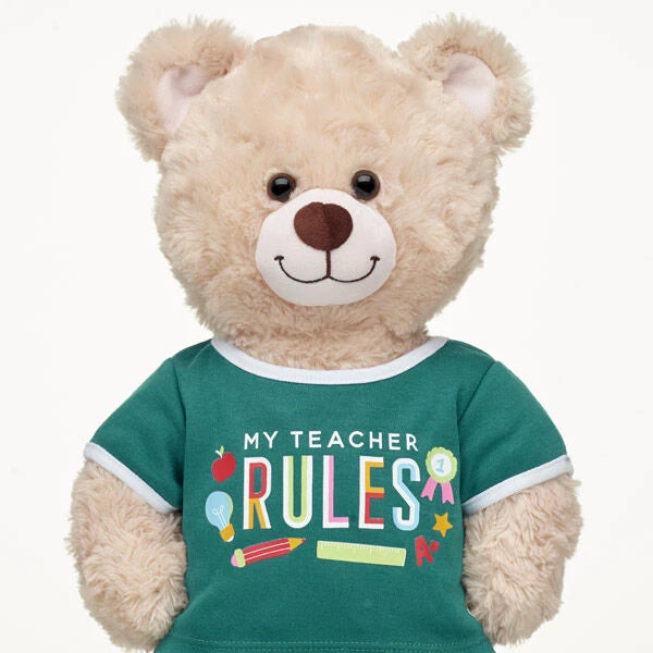 My Teacher Rules T-Shirt for Stuffed Animals | Build-A-Bear® - US 7678