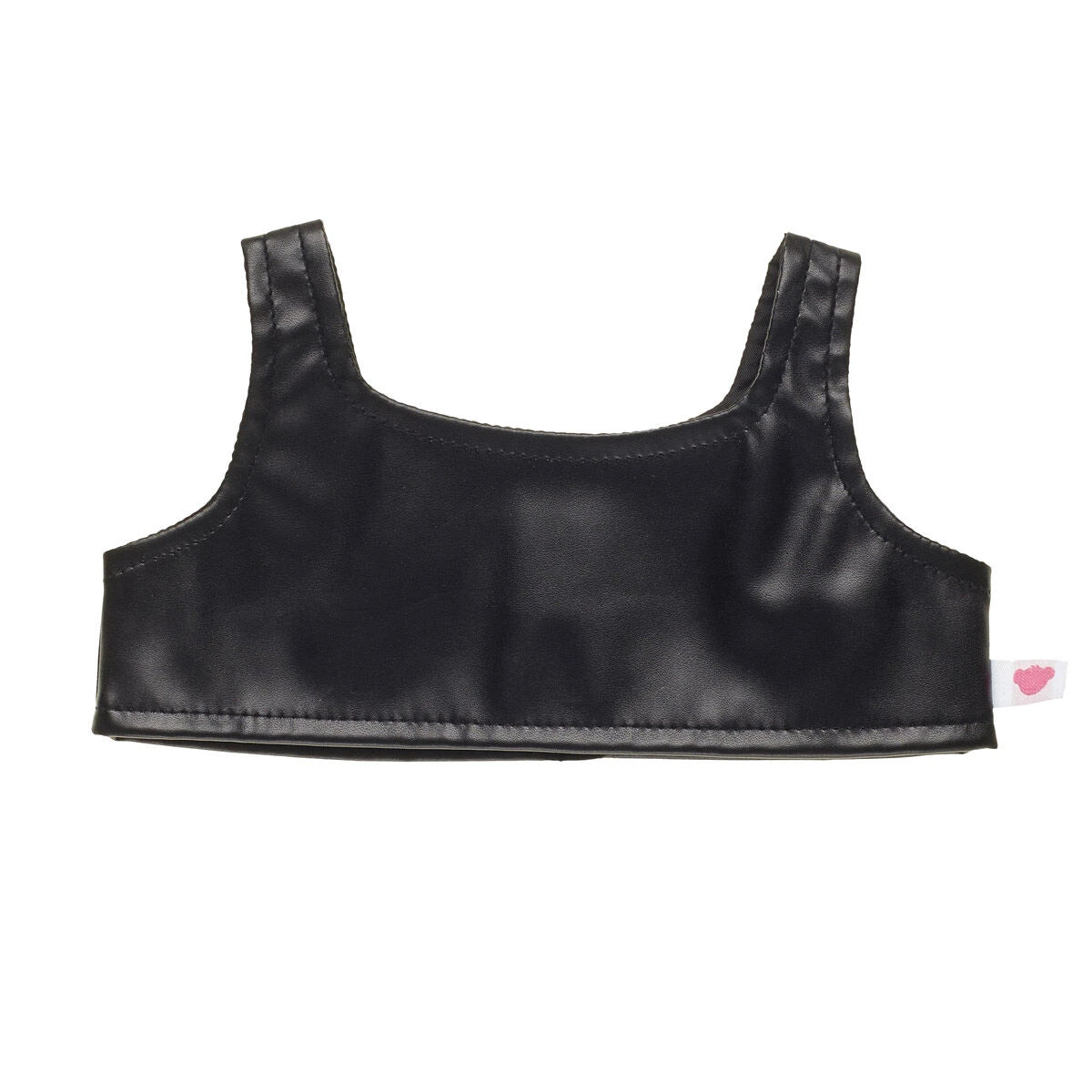 Faux Leather Cropped Tank for Plush Toys | Online Exclusive | Build-A-Bear - US 2349