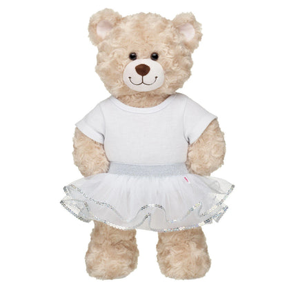 White Sequin Tutu for Stuffed Animals | Build-A-Bear® - US 9817