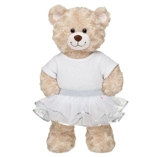 White Sequin Tutu for Stuffed Animals | Build-A-Bear® - US 9817