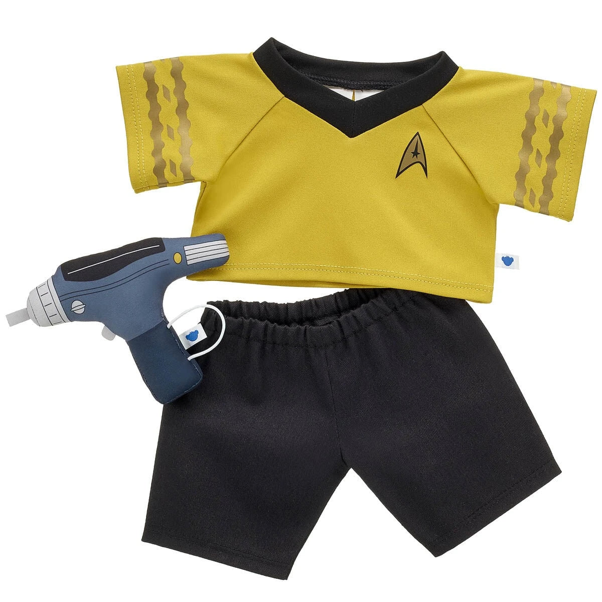 Star Trek: The Original Series Gold Uniform and Phaser Bundle | Build-A-Bear® - US 9238