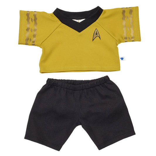Star Trek: The Original Series Gold Uniform and Phaser Bundle | Build-A-Bear® - US 9238