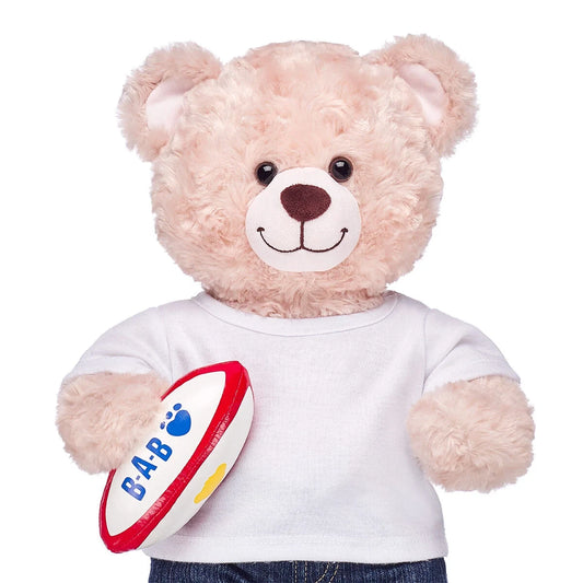 Rugby Ball for Stuffed Animals | Shop Online Now at Build-A-Bear® - US 6021