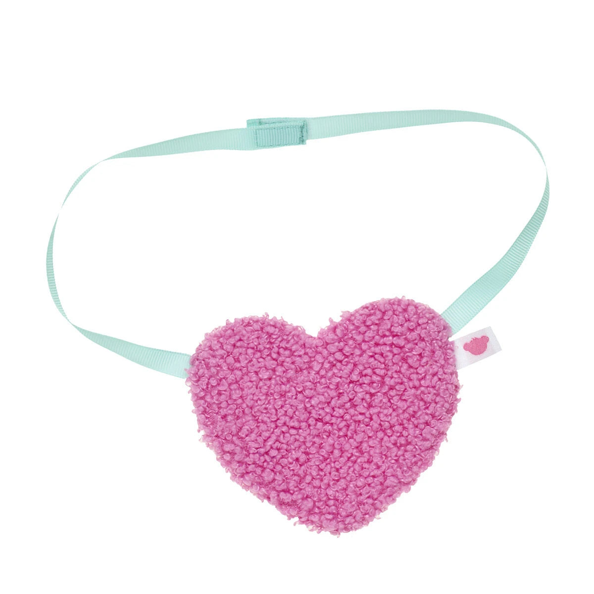 Pink Sherpa Heart Crossbody Bag - US 3579