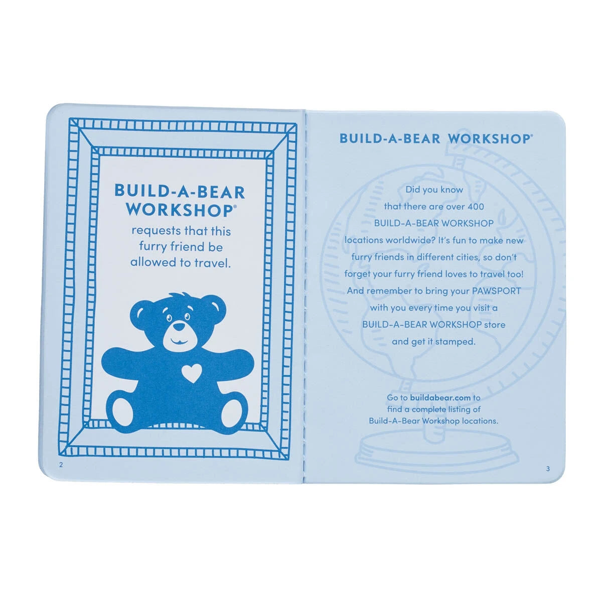 Build-A-Bear® Pawsport - US 1248