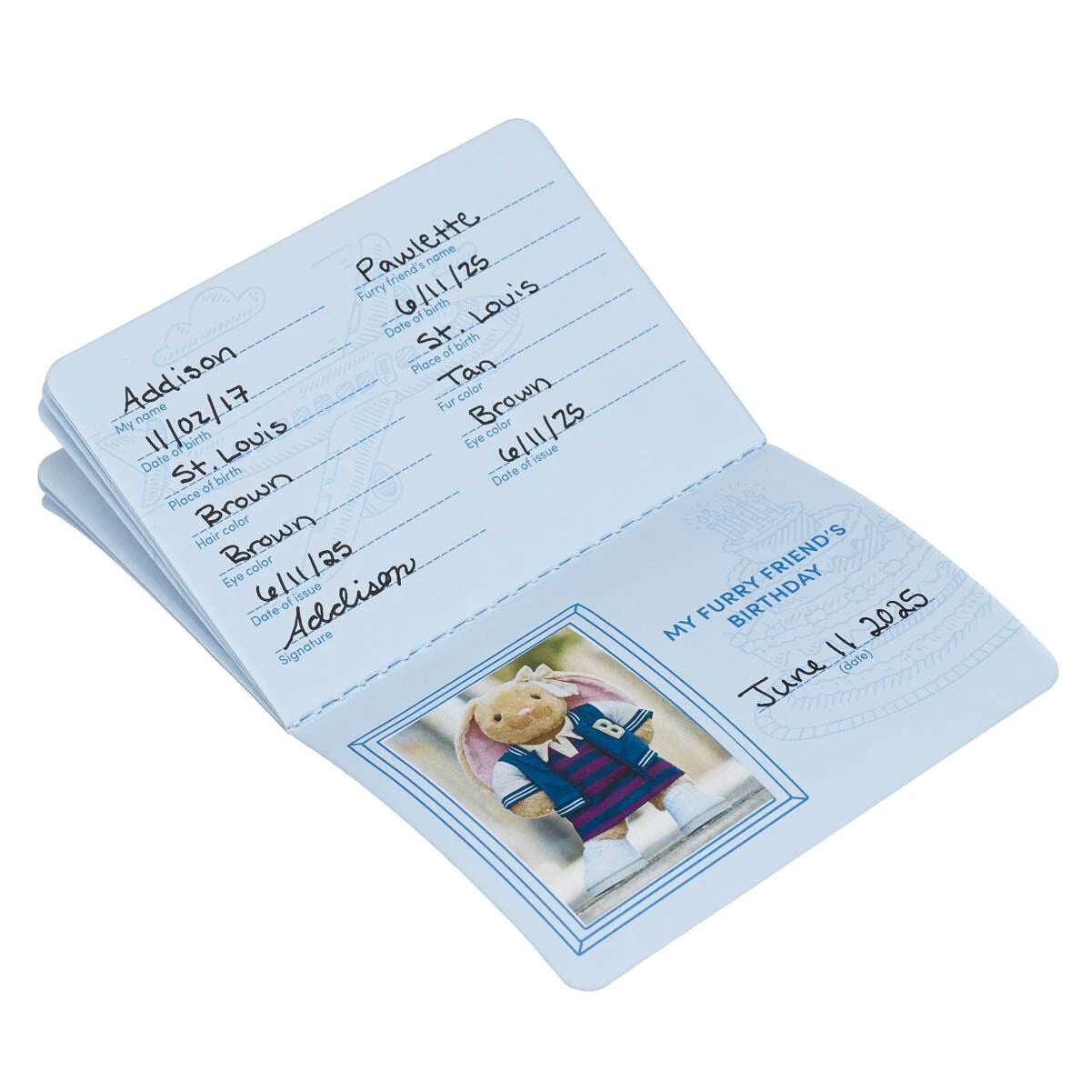 Build-A-Bear® Pawsport - US 1248