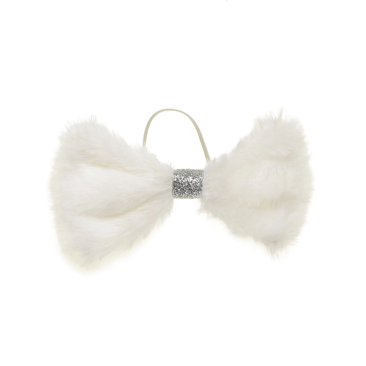 Fuzzy White Bow for Stuffed Animals | Build-A-Bear Workshop® - US 5638