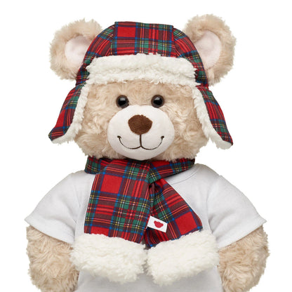 Tartan Hat and Scarf Set | Build-A-Bear® - US 5827