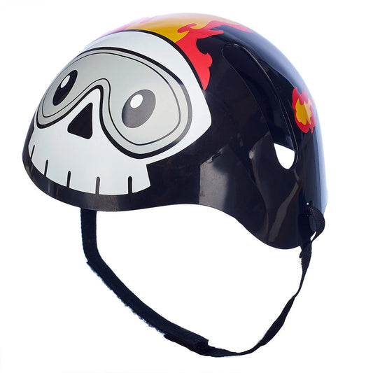 Black Skull and Flames Helmet for Stuffed Animals | Build-A-Bear® - US 4987