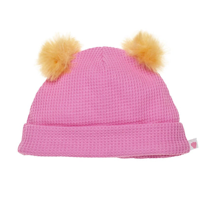 Pink Waffle Knit Beanie | Build-A-Bear - US 7955