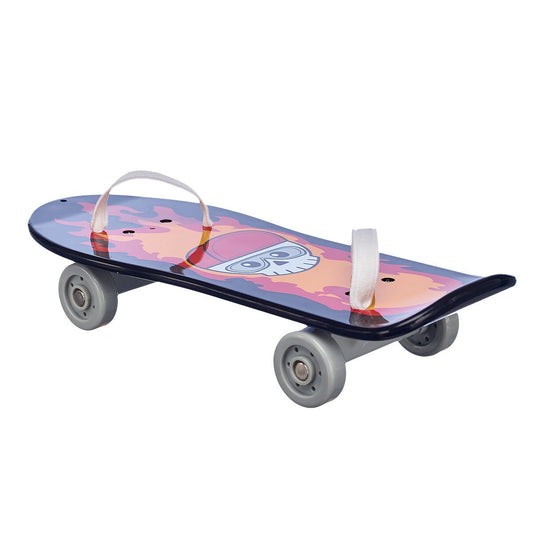 Black Skull and Flames Skateboard for Stuffed Animals | Build-A-Bear® - US 3397