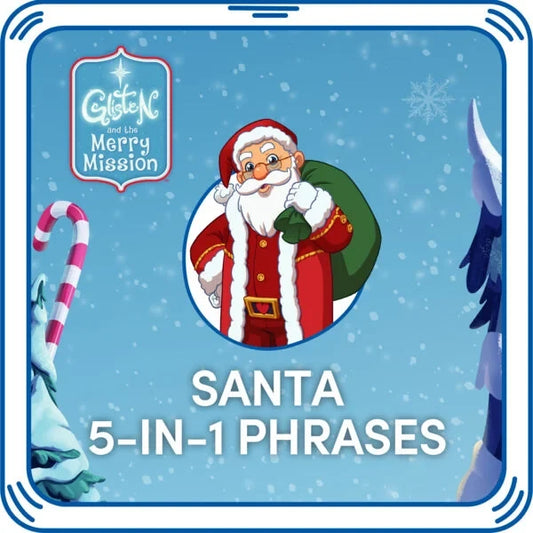 Santa 5-in-1 Phrases for Stuffed Animals | Build-A-Bear® - US 9646