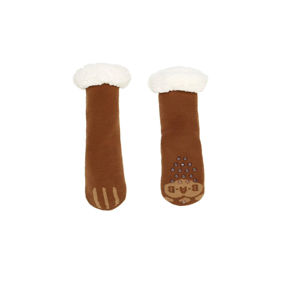 Build-A-Bear Pajama Shop™ Bear Paw Slipper Socks - Toddler, Youth &amp; Adult - US 3356