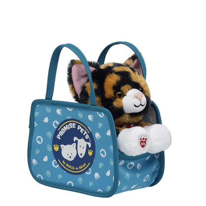 Build-A-Bear Mini Beans® Promise Pets™ Calico Stuffed Animal with Pet Carrier | Build-A-Bear® - US 9827