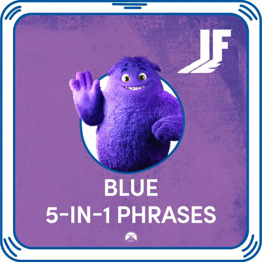 Blue 5-in-1 Phrases for Stuffed Animals | Build-A-Bear® - US 4210